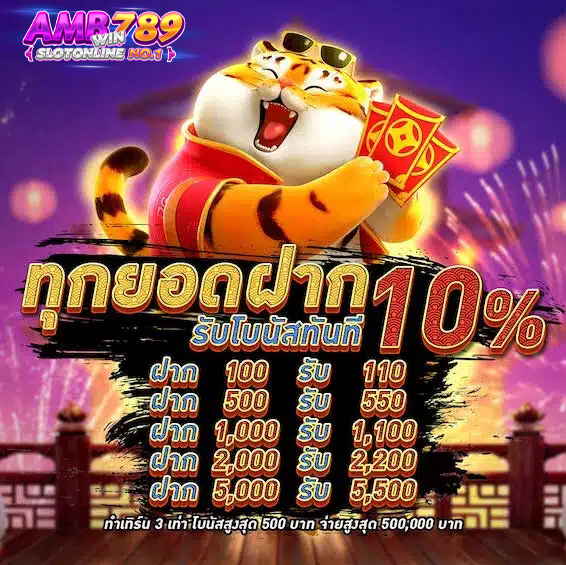 โปรโมชั่น AMB SUPERSLOT ล่าสุด